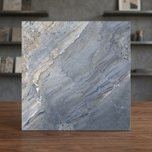 Dyna Azul Nano Polished Porcelain Floor Tiles 600x600mm Glossy GVT Marble Look - Product Image 6