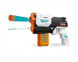 2024 новые летние игрушки 2 в 1 водяной пистолет игрушка Запуск мягкие пули стрелок игрушка для детей