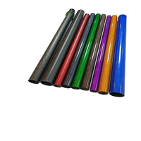 Tube en fibre de carbone 3K sergé/uni brillant/mat du fabricant, cadre de cerf-volant creux haute résistance, tissé et découpé CNC