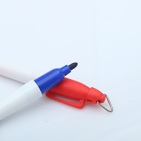 Fabrication chinoise mini stylo marqueur industriel permanent coloré extra fin portable avec crochet en vrac sur acier inoxydable