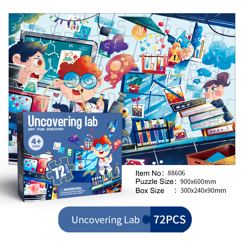 Laboratoire de découverte 72 pièces