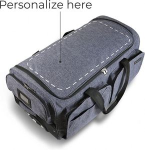 Free Sample Custom Large Capacity Travel 28 Inch Ballet <b>Costume</b> Garment <b>Bag</b> Clothes Rack <b>Dance</b> Suitcase Garment <b>Bags</b> with Wheel - Product Image 6