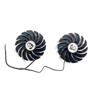 Ventilateur de carte graphique pour <span class=keywords><strong>MSI</strong></span> RX470 480 <span class=keywords><strong>570</strong></span> 580 GTX1080Ti 1080 1070 1060, ventilateur GPU 95MM, 4 broches, PLD10010S12HH - Product Image 3