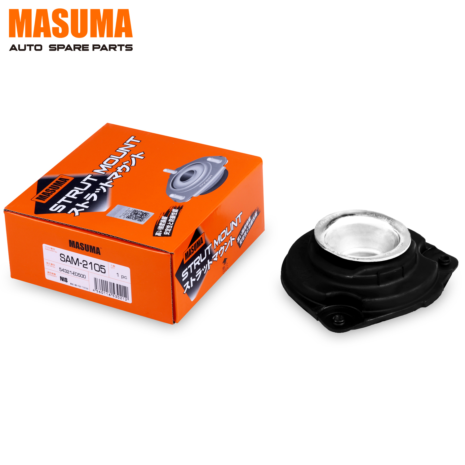 SAM-2105 MASUMAオートハードウェアストラットマウントメタル左