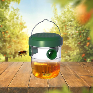 2025 trampa para avispas para exteriores, resistente al agua, segura, para exteriores, Control de insectos, avispas de plástico, Control de moscas de abeja, jardín, huerto, porche, repelente de moscas - Product Image 3