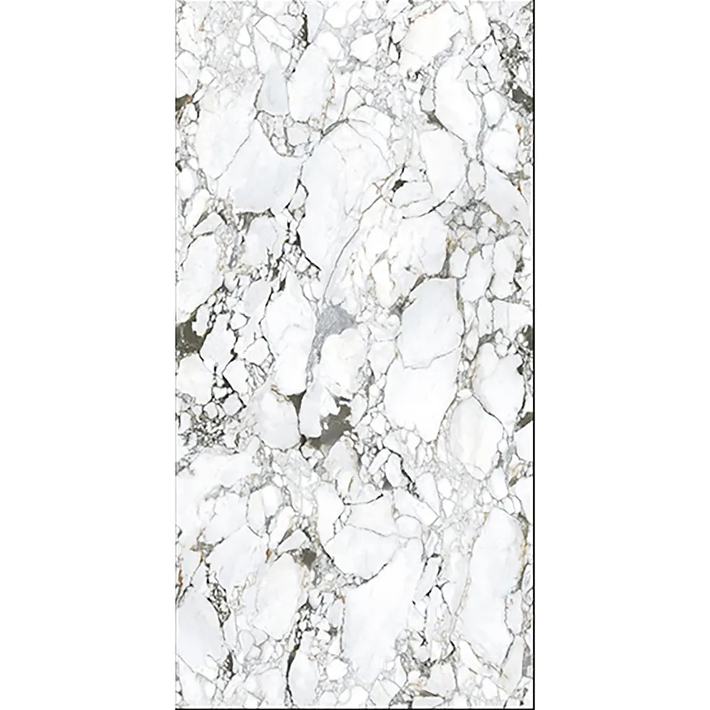 White Quartz Vanity Top Solid Sintered Stone for Kitchen High End Glazed Sintered Stone Slabs