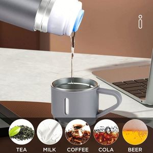 500ml Thermos Bottle Business <b>Gift</b> Modern Design Stainless Steel Tumbler <b>Creative</b> Department Store <b>Gift</b> - Product Image 3