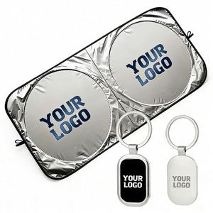 Pare-soleil de fenêtre anti-UV en gros pour l'été, idéal pour les cadeaux promotionnels d'entreprise, pare-soleil de voiture, cadeaux promotionnels personnalisés - Product Image 1