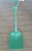 Pelle de jardin durable monobloc en PP grande pelle à tranches pour le bricolage, l'agriculture et le plastique