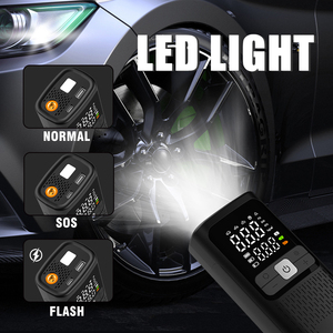 Máy bơm lốp xe kỹ thuật số DB06 hiển thị kỹ thuật số 150PSI, chất liệu ABS di động, bơm hơi lốp xe thông minh, siêu tốc độ bơm hơi cho ô tô - Product Image 6