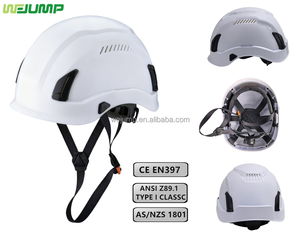 <span class=keywords><strong>Casque</strong></span> <span class=keywords><strong>de</strong></span> sécurité d'escalade et <span class=keywords><strong>de</strong></span> sauvetage léger ventilé à 6 points réglables <span class=keywords><strong>en</strong></span> <span class=keywords><strong>hauteur</strong></span>, fabriqué par WEJUMP, conforme aux normes CE EN397, ANSI Z89.1 et AS/NZS, <span class=keywords><strong>en</strong></span> ABS - Product Image 2