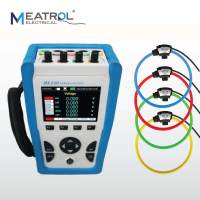 MEATROL Analyseur de puissance Rogowski portable de haute qualité ME440, enregistreur de données portable, compteurs d'énergie portables