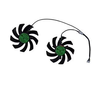 T129215SU,VGA GPU Cooler,พัดลมการ์ดจอ,สำหรับ MLLSE RX <span class=keywords><strong>5600XT</strong></span> 6GB,RTX 3060Ti 8GB,MLLSE RX <span class=keywords><strong>6600</strong></span> 8gb,การ์ดกราฟิกระบายความร้อน - Product Image 4