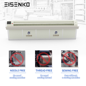 Best Price EISENKO High Quality PLC Controlled Automatic Seamless Curtain Bonding Splicing Machine High Efficiency <b>Model</b> - Product Image 6