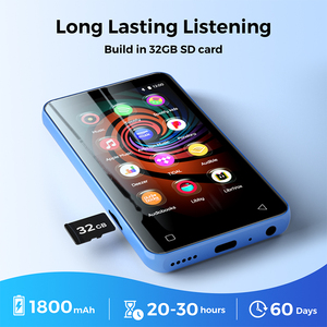 Innioasis G3 pantalla táctil Android MP4 reproductor preinstalado PNG Hindi música descargar APP Walkman con BT WiFi para estudiantes - Product Image 2