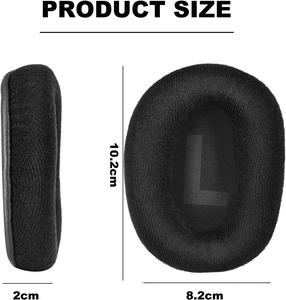Remplacement de coussinets en flanelle de haute qualité pour accessoires de casque <span class=keywords><strong>Logitech</strong></span> <span class=keywords><strong>G</strong></span> <span class=keywords><strong>Pro</strong></span> X <span class=keywords><strong>G</strong></span> <span class=keywords><strong>Pro</strong></span> X coussinets d'oreille confortables - Product Image 5