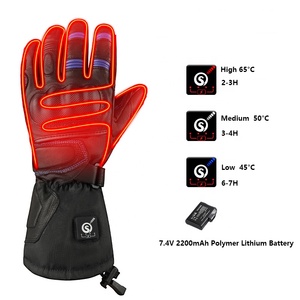 Wholesale Custom Printed Heated Motorcycle <strong>Gloves</strong> Palm Guard Leather Hand <strong>Gloves</strong> For Bike Motorcycle - Product Image 4