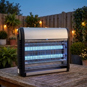 Simon Coati Dispositivo Elettrico Industriale Anti-Zanzare a LED con 2 Tubi 6.5W Copertura 80-100m2 230V (IN450106) - Product Image 3