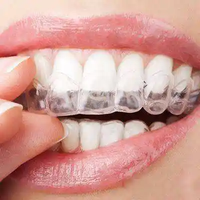 Logo privé OEM alignement des dents alignement clair personnalisé orthodontie dentaire dents redressage appareil dentaire