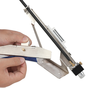 Bắn cung có thể điều chỉnh mũi tên fletching Jig-hợp kim fletching, 3, 4 hoặc 6 lông thật và cao su cánh phổ mũi tên fletcher - Product Image 1