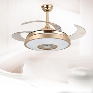 Nuovo prodotto Invisibile Mute ventilatore a soffitto ha condotto la luce - Product Image 5