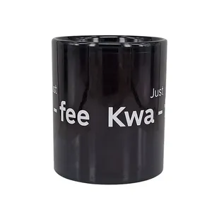 BRICOLAGE Personnalisé 11oz Noir De Sublimation Tasse À Café et Tasse Importation De Chine - Product Image 1