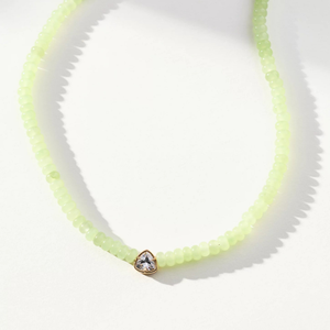 Wholesale Dopamine Color Natural Stone Beaded Necklace, CZ Inlaid Jewelry for Mother's Day Gift Shop Bulk Order - Product Image 5