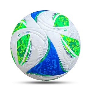 Pallone da Calcio di <span class=keywords><strong>Alta</strong></span> Qualità con Logo Personalizzato in Pelle PU Misura Ufficiale 5 Pallone da Calcio in PU per Partite e Allenamento - Product Image 4