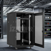 Armoire rack informatique et CCTV en acier 42U personnalisable avec accessoires réseau, 19 pouces, grande capacité, 12U en stock