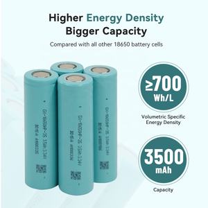 Nueva llegada 18650 3500mAh Baterí<span class=keywords><strong>a</strong></span> de estado semisólido 3,34 V 700Wh Celdas Cilíndricas más fuertes para automóviles y UPS - Product Image 2