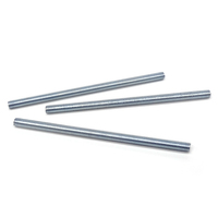 Carbon Steel Metric/Inch Threaded Rod Stud Bar Full Thread Screw Rod Galvanized Zinc Plated Class 4.8 6.8 Construction