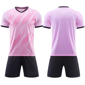 Conjuntos de Camisetas de Fútbol al por Mayor, Trajes para Correr al Aire Libre, Ropa de Entrenamiento para Adultos, Conjuntos de Competición de Secado Rápido y Absorción de Sudor - Product Image 4