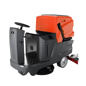 LB-RO560used in airport and shopping mall ride on double brushes floor scrubber drier floor cleaner parking lot wet floor cleani