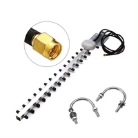Antenne Yagi extérieure 2,4 GHz à gain élevé 15dBi, connecteur RP-SMA, étanche IP67, pour Wi-Fi longue portée et infrastructure WISP, fabriquée par un fabricant OEM