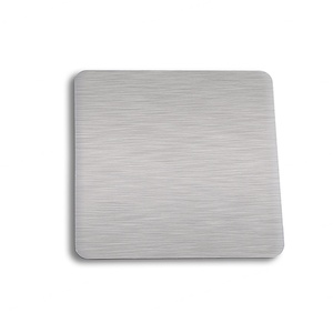 Simple Design Fashion Souvenir Silver Plated Promotional Items Customize Logo Metal <b>Table</b> <b>Coaster</b> - Product Image 2