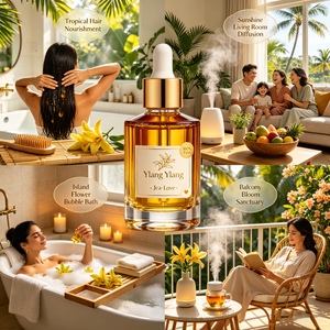 Huile Essentielle d'<span class=keywords><strong>Ylang</strong></span>-<span class=keywords><strong>Ylang</strong></span> Premium 100% Pure et Naturelle pour l'Aromathérapie, l'Équilibre de l'Humeur, les Soins de la Peau, la Fabrication de Bougies et de Savons (OEM) - Product Image 3