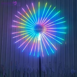 أضواء الألعاب النارية LED الخارجية المقاومة للماء الأكثر مبيعًا، تعمل بالاستشعار للحدائق والساحات ومعدات الإعلان - Product Image 2