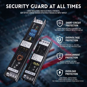 MWISH Série TG SCR Triac 0-10V <span class=keywords><strong>Transformateur</strong></span> d'alimentation <span class=keywords><strong>LED</strong></span> à intensité variable <span class=keywords><strong>220V</strong></span> AC à <span class=keywords><strong>12V</strong></span> 24V DC pour l'éclairage - Product Image 4