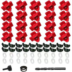 Kit d'abreuvoirs automatiques DD3022 pour volailles, poulets, canards, oies, lapins et oiseaux, avec tasses d'abreuvement adaptées - Product Image 4