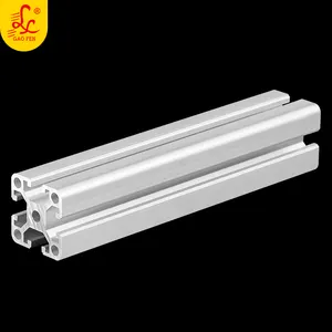 中国 6063 铝型材 40x40 t槽铝挤压 4040 铝工业简介