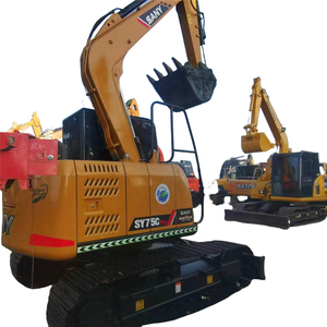 Sany Sy75c pro Excavateurs de première marque Bon état Mini pelleteuses 7 tonnes à bas prix Excavatrices d'occasion Sy75 À vendre comme des petits pains - Product Image 1