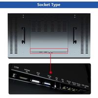 Support mural pour téléviseur 86 pouces, support de panneau 2x2/3x3, contrôleur de raccordement LCD pour affichage numérique intérieur, SDK, mur vidéo, OEM, centre commercial