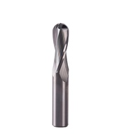 YASEN Fraise à queue de fraisage à double dent en carbure monobloc AlTiN à grande vitesse pour le bois, pour routeur CNC, ODM/OEM, pour le travail du bois