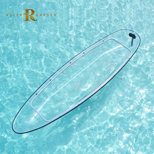 Kayak pour 2 personnes en polycarbonate transparent <span class=keywords><strong>bateau</strong></span> insubmersible <span class=keywords><strong>bateau</strong></span> flottant île <span class=keywords><strong>d</strong></span>érive <span class=keywords><strong>bateau</strong></span> de pêche portable - Product Image 4