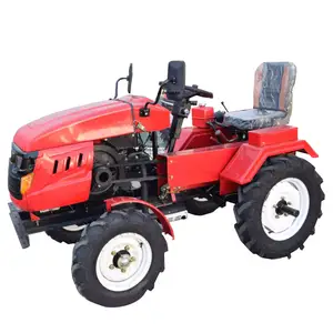 Farming machine agricola 4 wheel small tractors mini 4x4 mini tractors for agriculture traktor 4x4 mini farm 4wd compact tractor