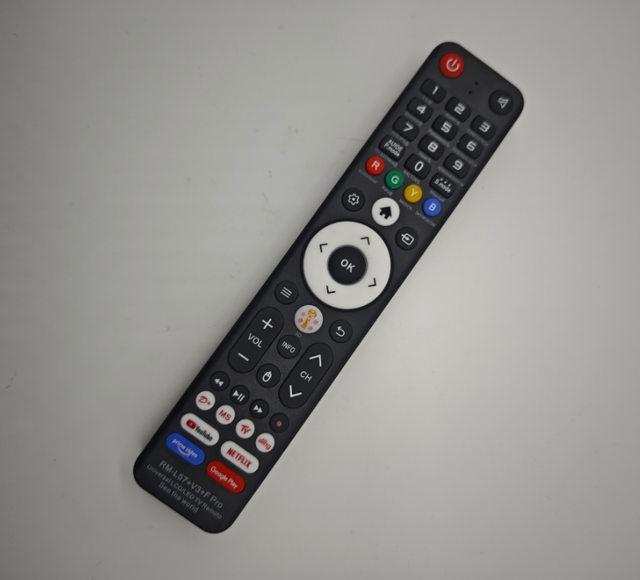 Universal TV Remote Control for All Branded TVs with 6 Apps Shortcut Buttons  RM-L57+V3+F Pro
