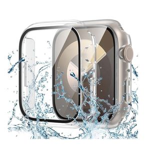 Étui en verre étanche personnalisé pour Apple Watch Series 8, résistant aux rayures, protection 360° pour IWatch SE 2022 40/44/41/45 mm - Product Image 1
