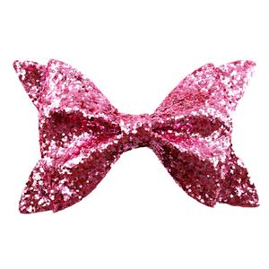 Pinzas para el Cabello de Bebé con Lentejuelas Brillantes de 4 Pulgadas, Color Degradado, Lazos para Niños de Alta Calidad, Accesorios para el Cabello para Fiestas - Product Image 4