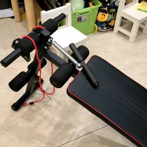 BM Fitness Crunch équipement d'exercice pliant en métal panneau dorsal dispositif d'assistance musculaire abdominale banc d'entraînement et support - Product Image 4