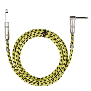 Bochara 6.5mm 6.35mm TS <span class=keywords><strong>Jack</strong></span> strumento chitarra maschio-maschio OFC cavo Audio <span class=keywords><strong>1</strong></span>/<span class=keywords><strong>4</strong></span> pollici foglio <span class=keywords><strong>Jack</strong></span> intrecciato 5 colori/confezione - Product Image 5
